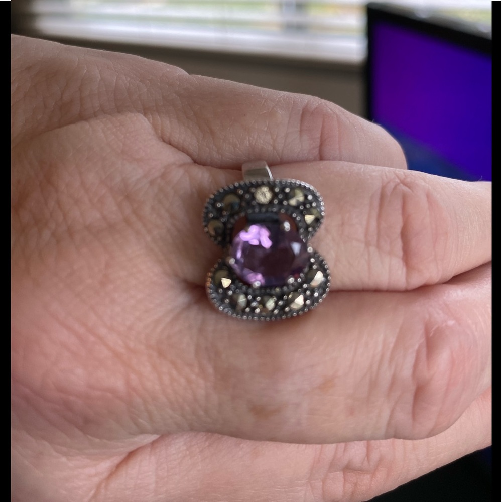Sterling silver ring - Picture 3 of 4